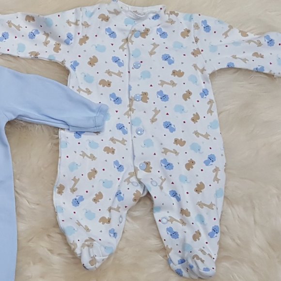 Bundle of 3 Cute Footed Onesies!! - Picture 4 of 6
